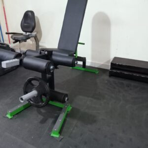 IronMade Multi-adjustable bench,leg curl leg extension.